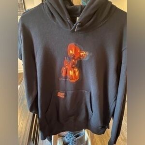 Uniqlo hoodie Jeff Koons Black Mens Medium